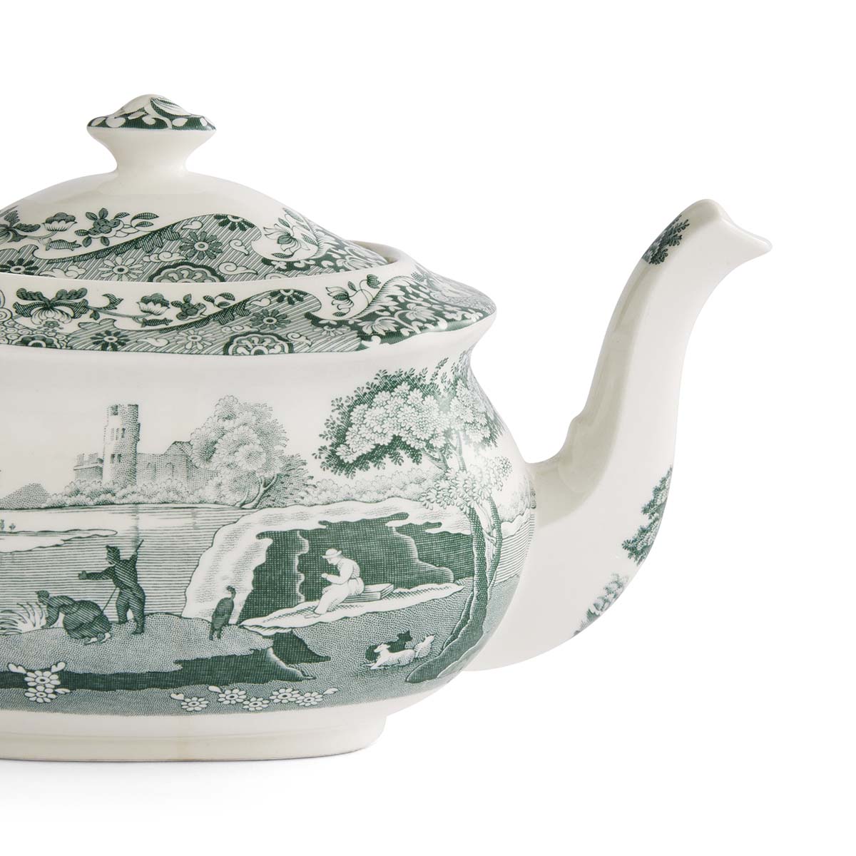 Heritage Green Italian Teapot image number null